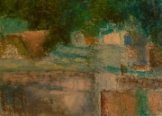 Houses and trees.South India