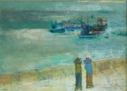 Fishermen in Thailand. Pecheurs en Thailande