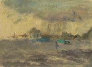 SE-02: Oil on paper 38 cm x 28 cm